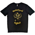Motorhead Unisex T-Shirt: England Classic Gold (Black)