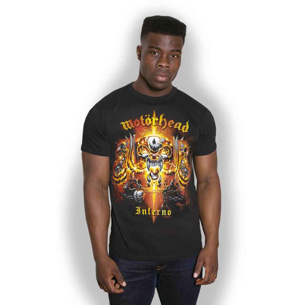 Motorhead Unisex T-Shirt: Inferno (Black)