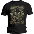 Motorhead Unisex T-Shirt: Spider Webbed War Pig (Black)