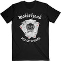 Motorhead Unisex T-Shirt: Flat War Pig Aces (Black)