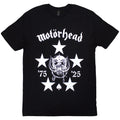 Motorhead Unisex T-Shirt: 50 Years BMG Logo (Black)