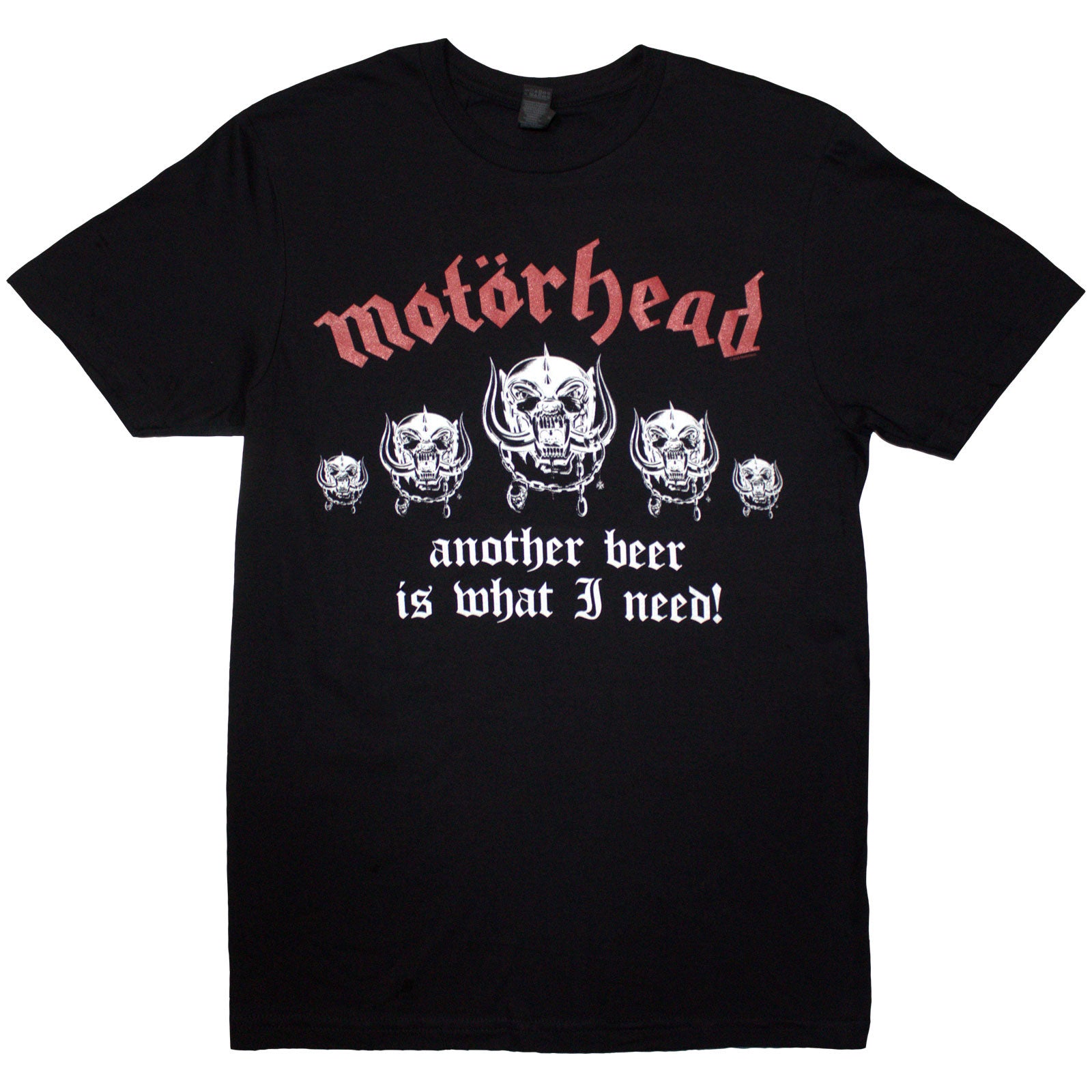 Motorhead Unisex T-Shirt: Lemmy's Lounge (Black) (Back Print)