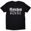 Motorhead Unisex T-Shirt: Nothing's Gonna Bring Us Down (Black)
