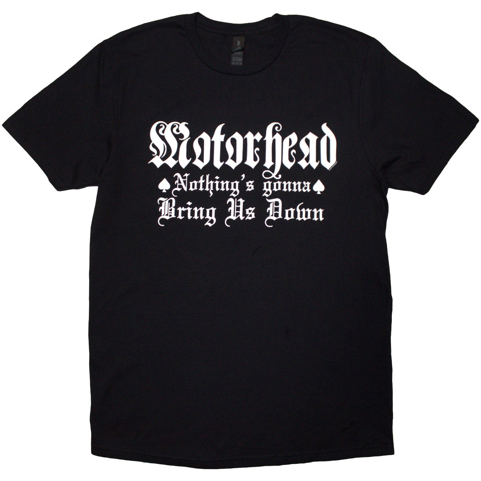 Motorhead Unisex T-Shirt: Nothing's Gonna Bring Us Down (Black)
