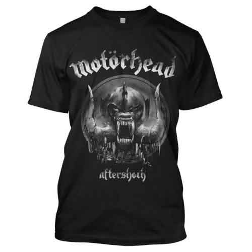 Motorhead Unisex T-Shirt: Aftershock (Black)