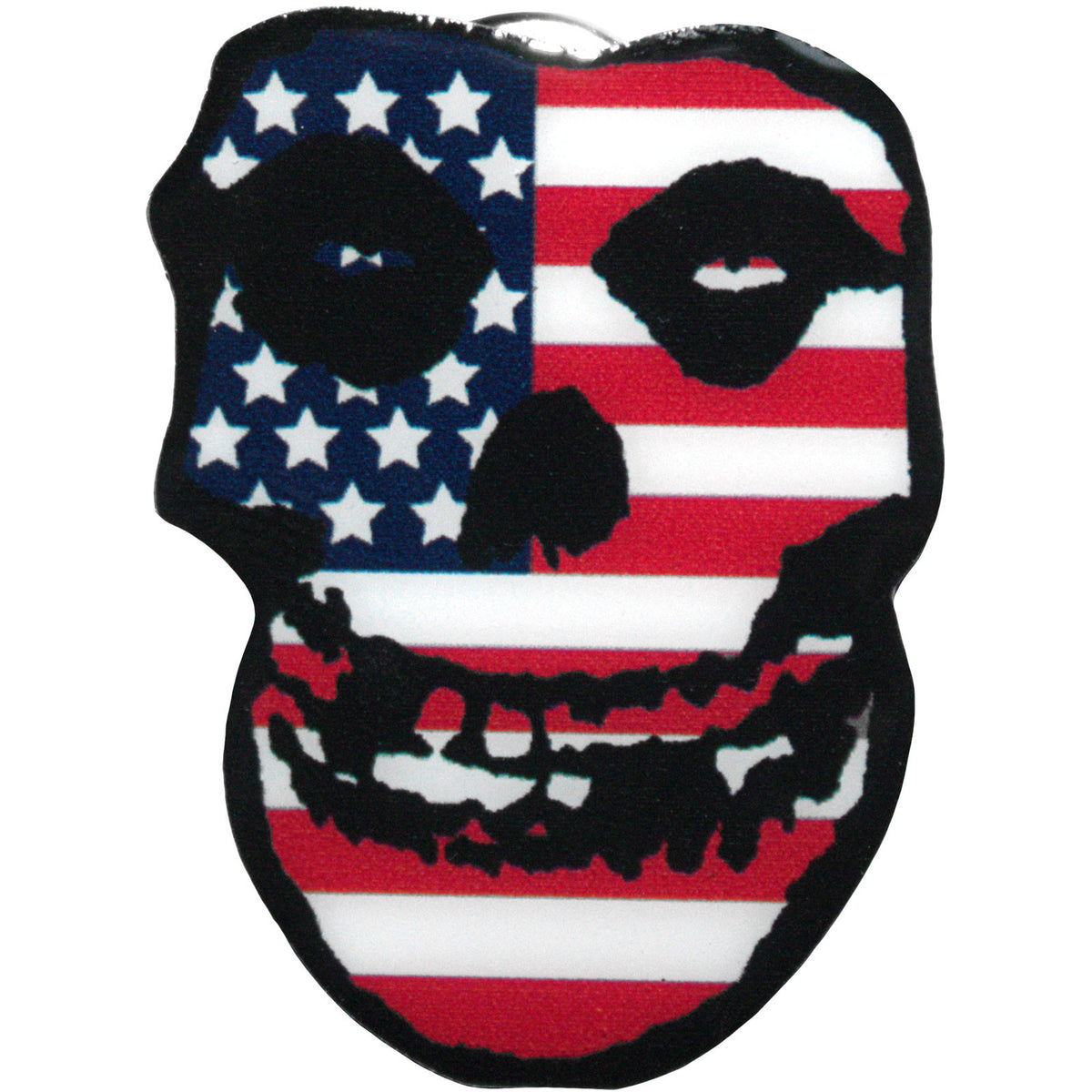 Misfits Pin Badge: USA Fiend