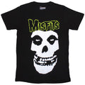 Misfits Unisex T-Shirt: Skull & Logo (Black)