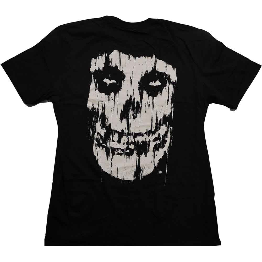 Misfits Unisex T-Shirt: Streak (Black) (Back Print)