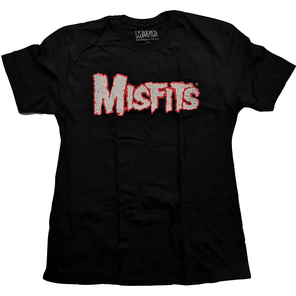 Misfits Unisex T-Shirt: Streak (Black) (Back Print)
