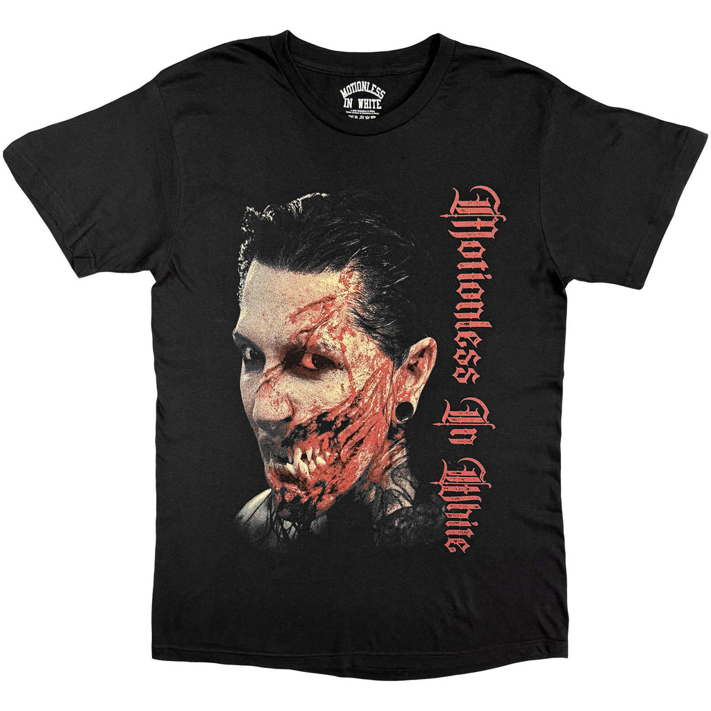 Motionless In White Unisex T-Shirt: Decades (Black) (Back Print)