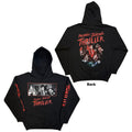Michael Jackson Unisex Pullover Hoodie: Thriller Zombies (Black) (Back Print)