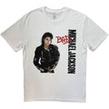 Michael Jackson Unisex T-Shirt: Bad (White)