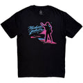 Michael Jackson Unisex T-Shirt: Neon (Black)