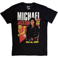 Michael Jackson Unisex T-Shirt: Bad Tour '88 Tokyo (Black)