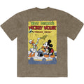 Disney Unisex Stone Wash T-Shirt: Mickey Magician (Green)
