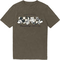 Disney Unisex Stone Wash T-Shirt: MM Friendship Crew Inc (Green)