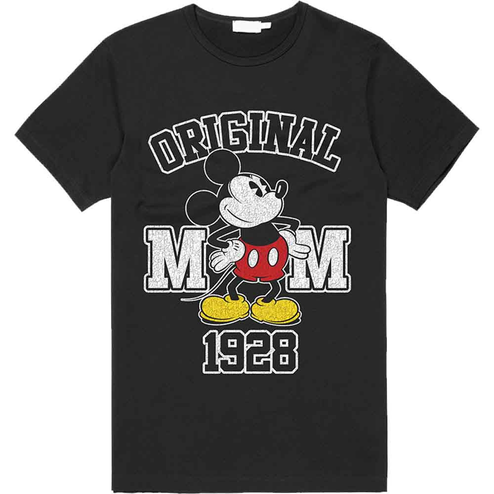Mickey Mouse Unisex T-Shirt: Original (Black)