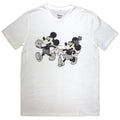 Disney Unisex T-Shirt: Mickey & Minnie (White)