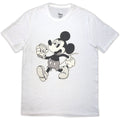 Disney Unisex T-Shirt: Mickey & Coffee (White)