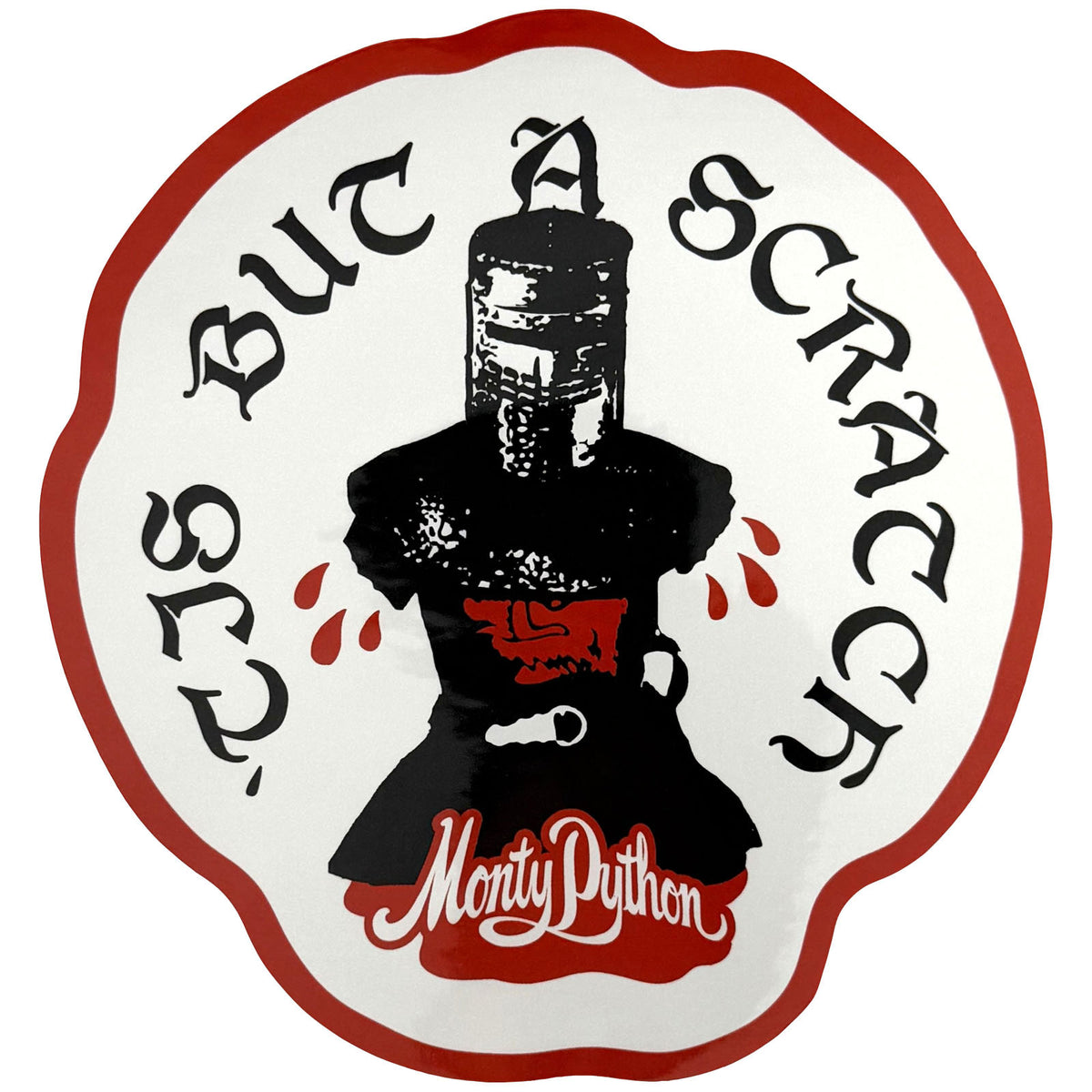 Monty Python Sticker: Scratch