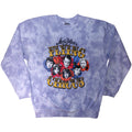 Monty Python Unisex Sweatshirt: Flying Circus (Purple) (Wash Collection)