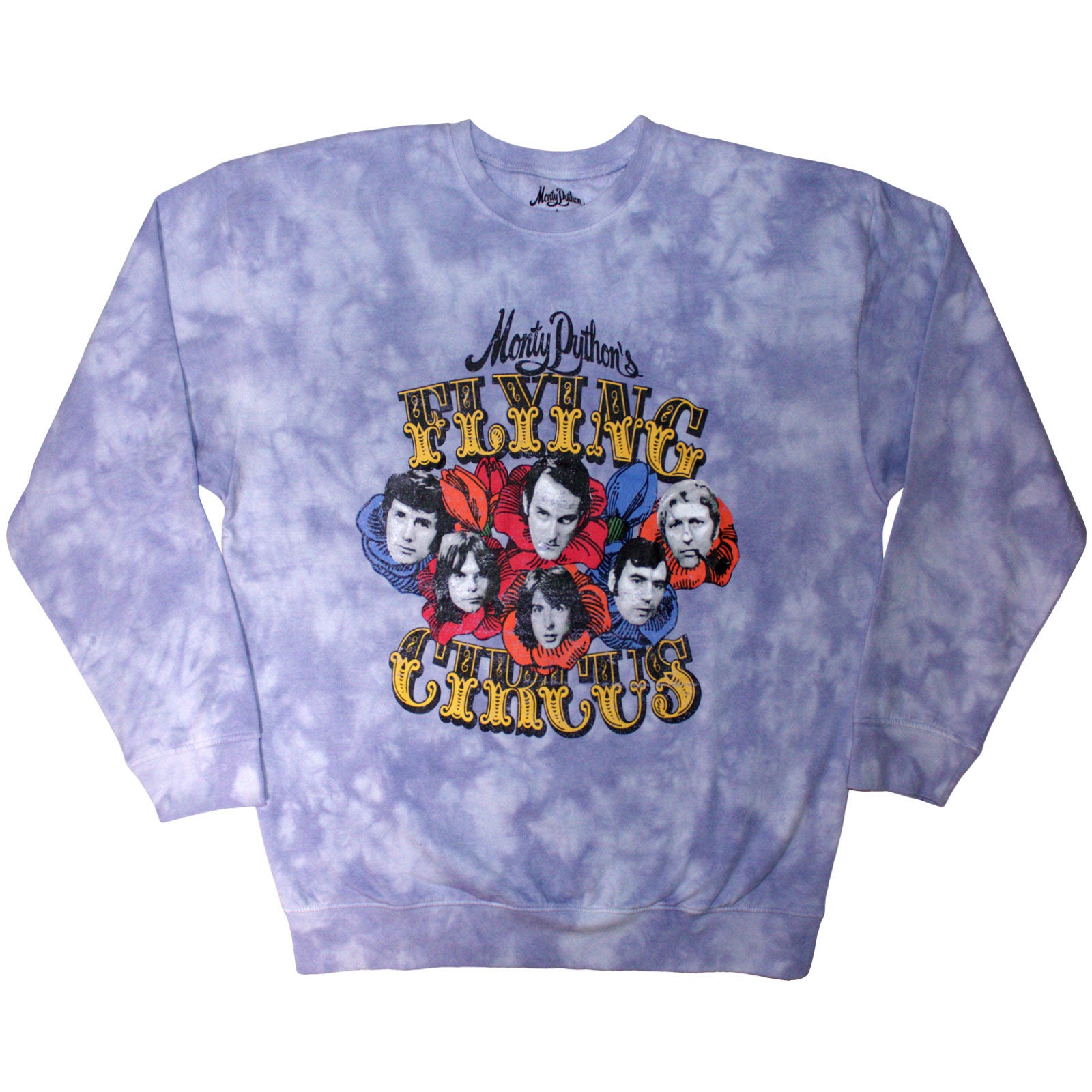 Monty Python Unisex Sweatshirt: Flying Circus (Purple) (Wash Collection)