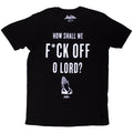 Monty Python Unisex T-Shirt: F Off (Black)