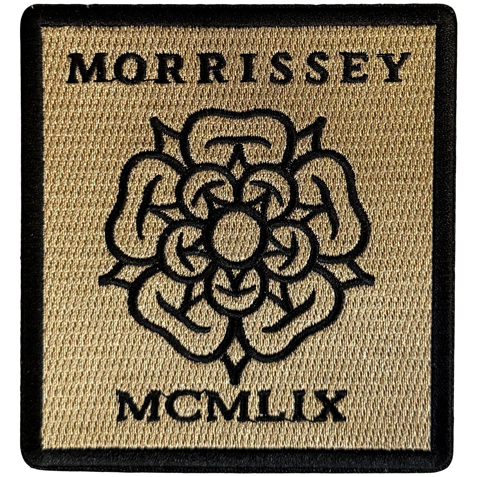 Morrissey Woven Patch: Rose Logo