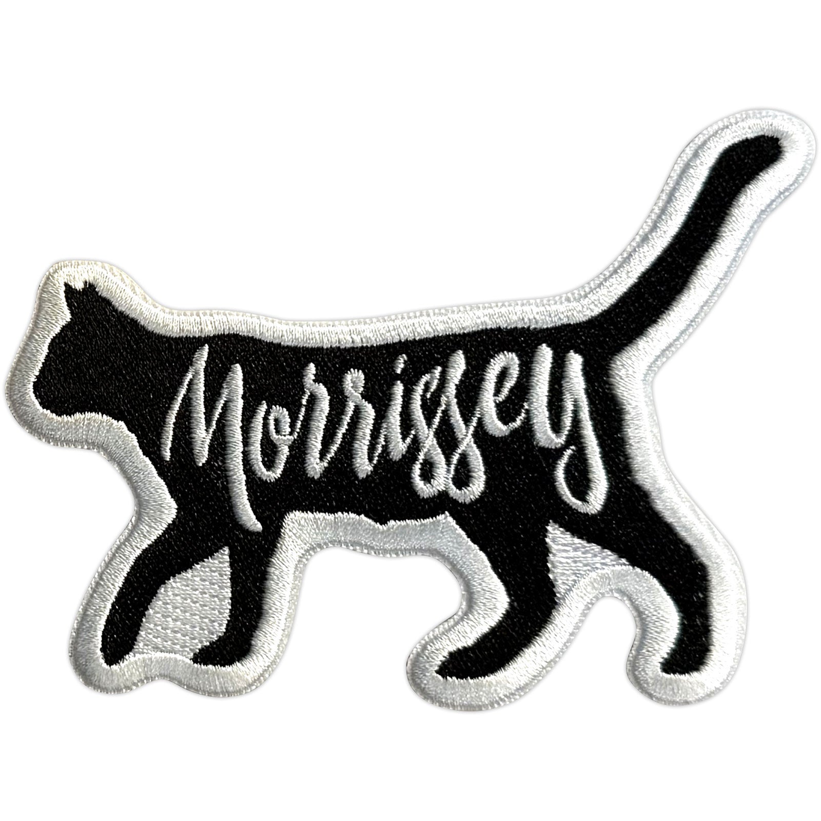 Morrissey Woven Patch: Cat Logo