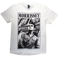 Morrissey Unisex T-Shirt: Maurice B&W (White)