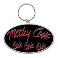 Motley Crue Keychain: Girls, Girls, Girls