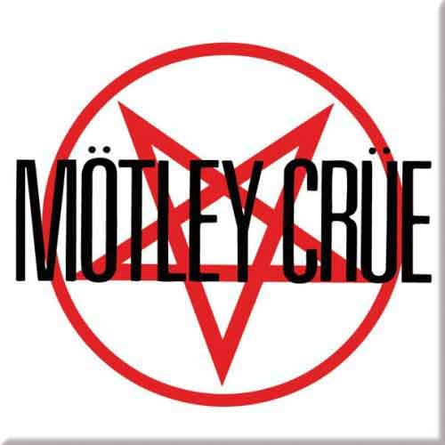 Motley Crue Fridge Magnet: Motley-Gram