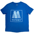 Motown Records Unisex T-Shirt: Vintage Logo (Blue)