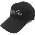 Motley Crue Unisex Baseball Cap: Sonic Silver Logo (Black)