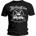 Motley Crue Unisex T-Shirt: You Can't Kill Rock & Roll (Black)