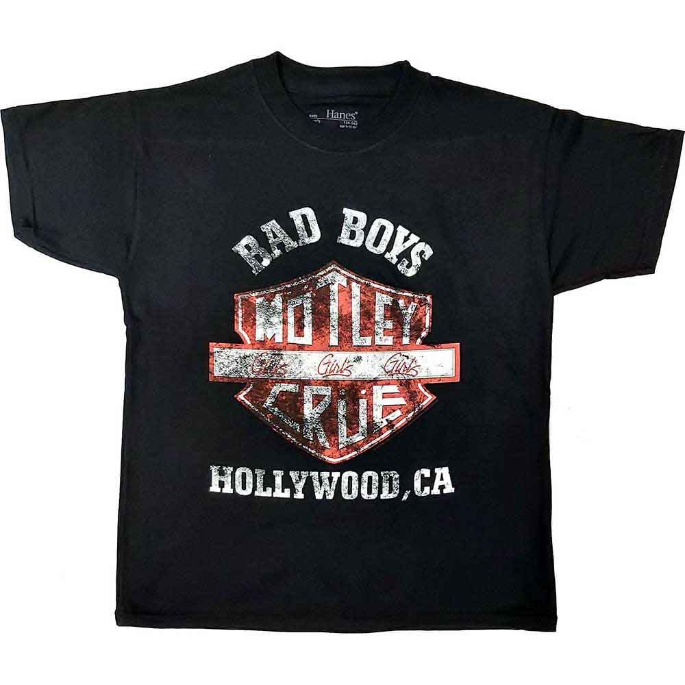 Motley Crue Kids T-Shirt: BBOH (Black)