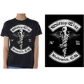 Motley Crue Unisex T-Shirt: Feelgood Hollywood Revision (Black)