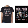 Motley Crue Unisex T-Shirt: Shout at the Devil (Black)