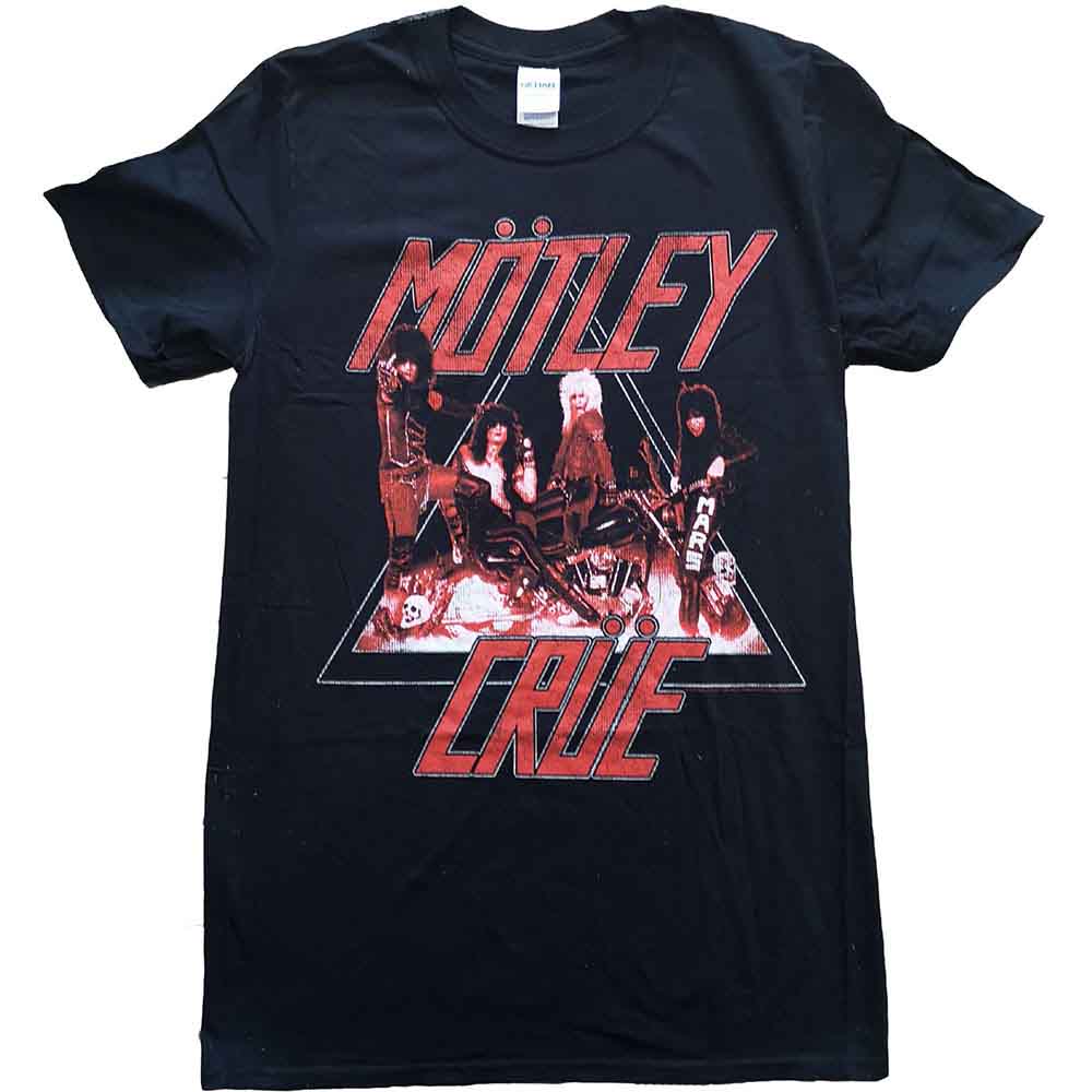 Motley Crue Unisex T-Shirt: Too Fast Cycle (Black)