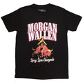 Morgan Wallen Unisex T-Shirt: Long Live Cowgirls (Black)
