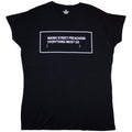Manic Street Preachers Ladies T-Shirt: Everything Must Go Monochrome (Black)