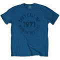 Muddy Waters Unisex T-Shirt: They Call Me (Denim Blue)