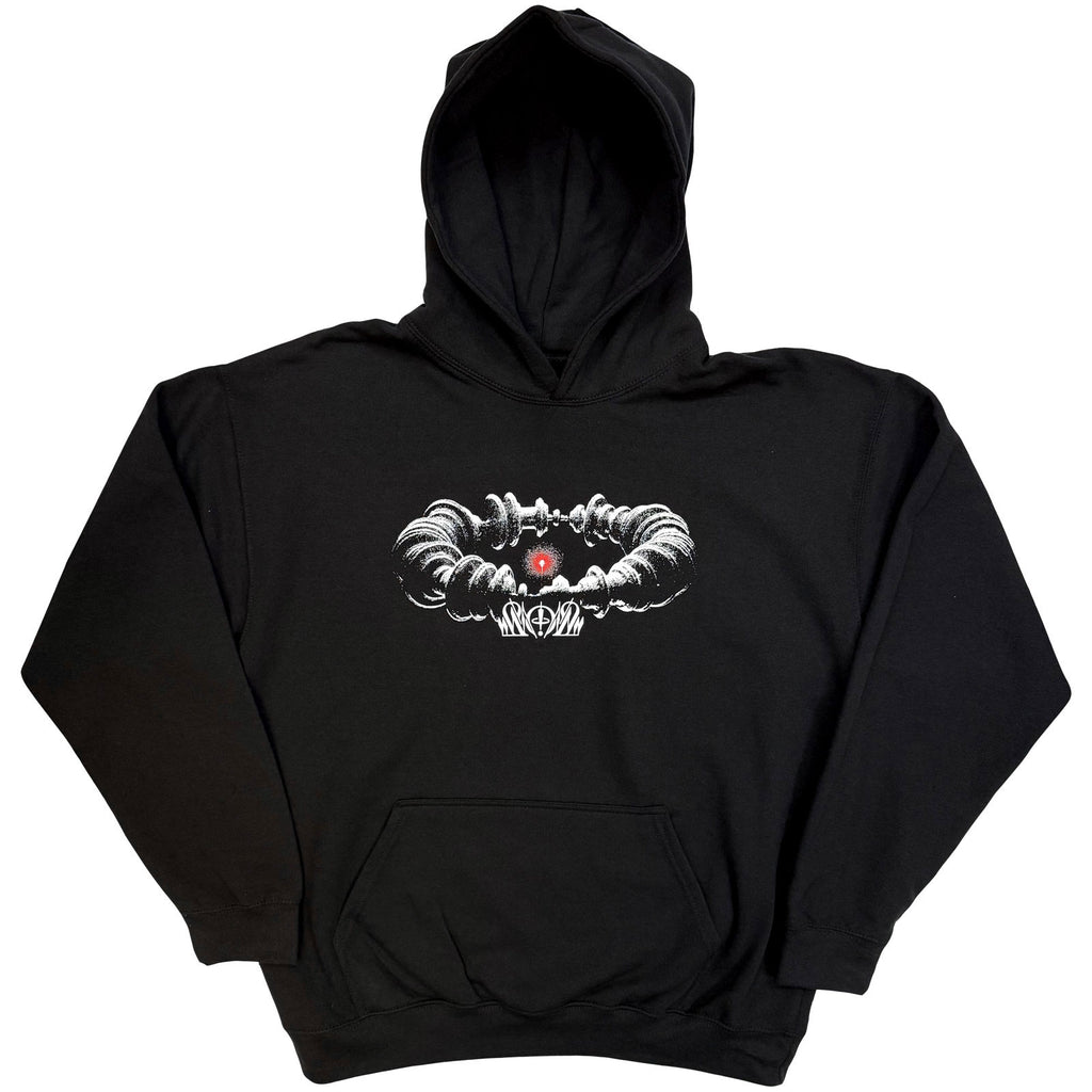 Muse Unisex Pullover Hoodie: Wow Ring (Black)