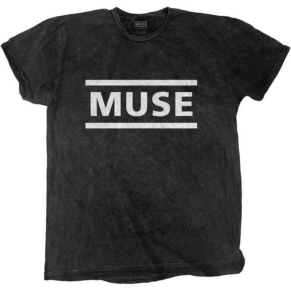 Muse Unisex T-Shirt: Logo (Black) (Wash Collection)