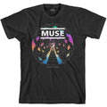 Muse Unisex T-Shirt: Resistance Moon (Black)