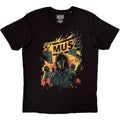 Muse Unisex T-Shirt: Burning (Black)