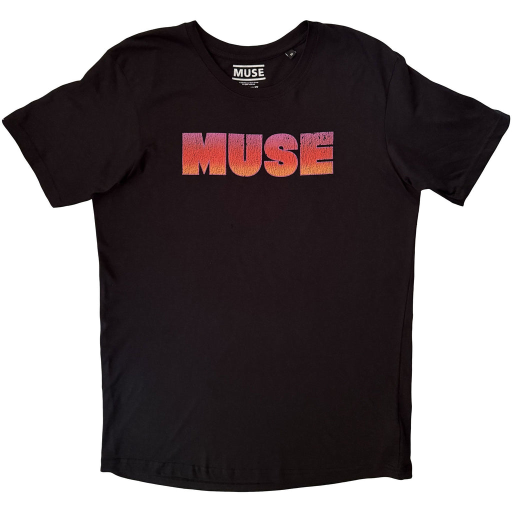 Muse Unisex T-Shirt: Punk Skull (Black) (Back Print)