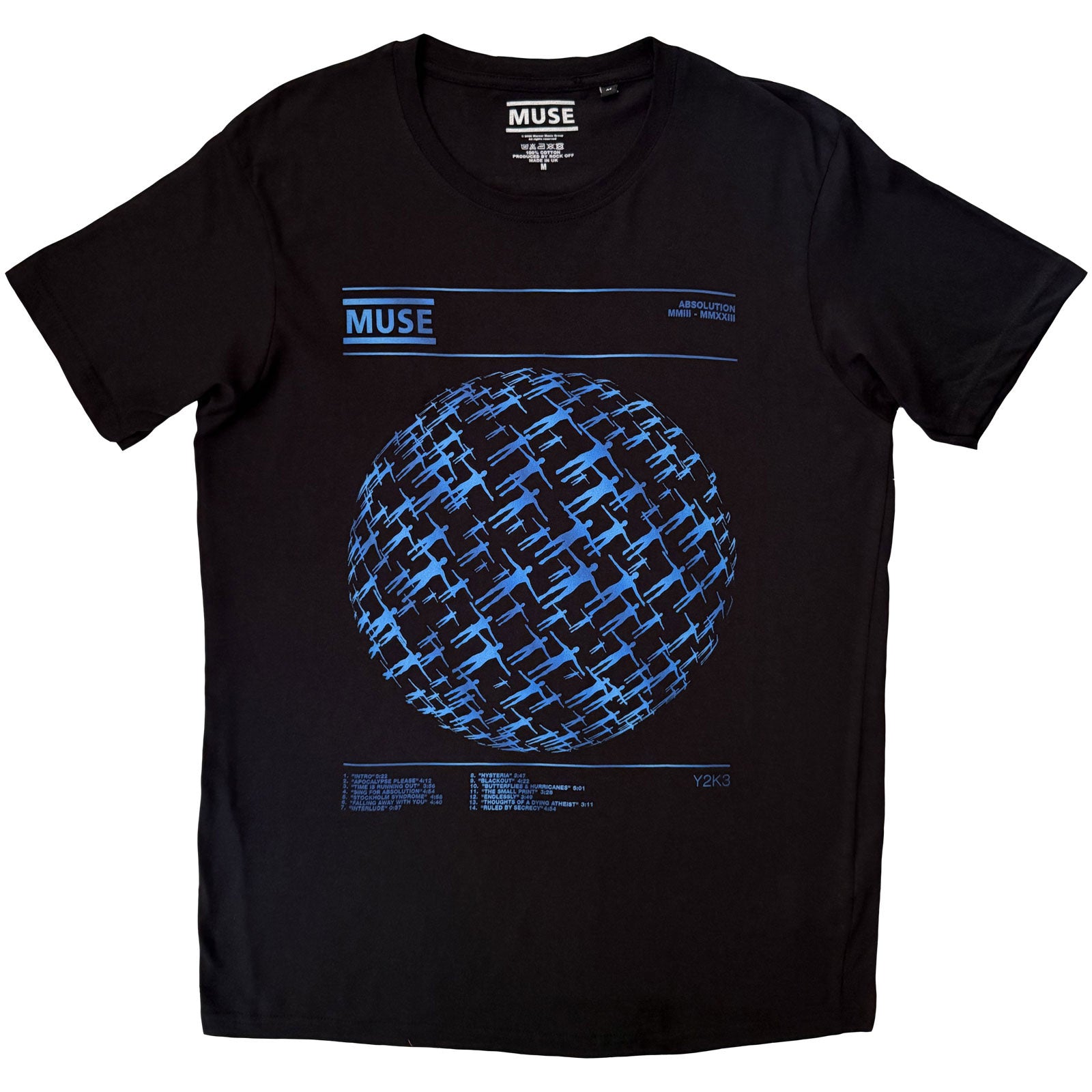 Muse Unisex T-Shirt: Absolution (Black)