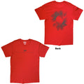 Muse Unisex T-Shirt: The Wow Signal (Red) (Back Print)