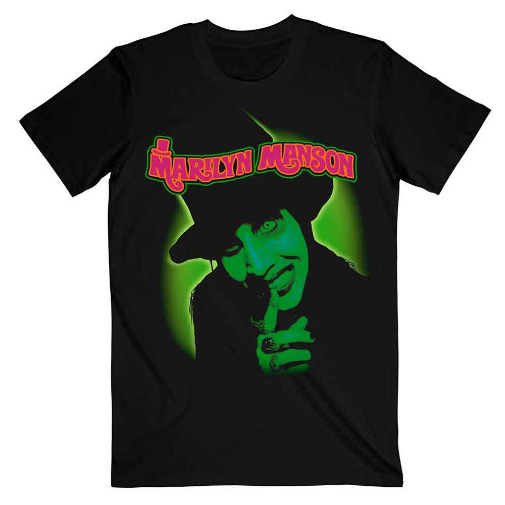 Marilyn Manson Unisex T-Shirt Smells Like Children (Black)